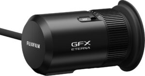 FUJIFILM GFX ETERNA 55用EVF「VF-GFXC2」を発表