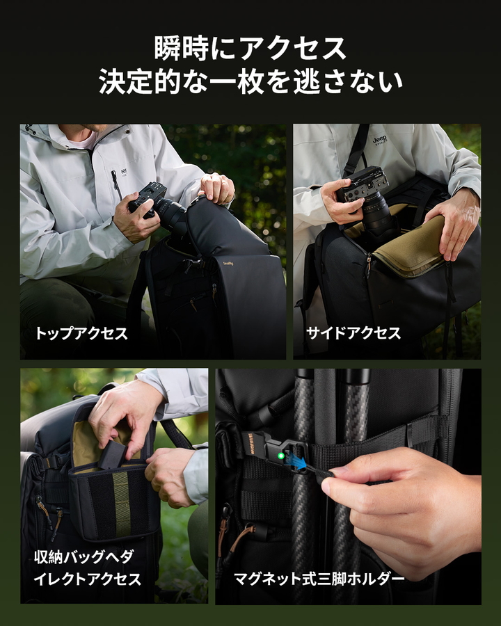 SmallRig Outra 25│25L大容量カメラバッグを発売 (7)