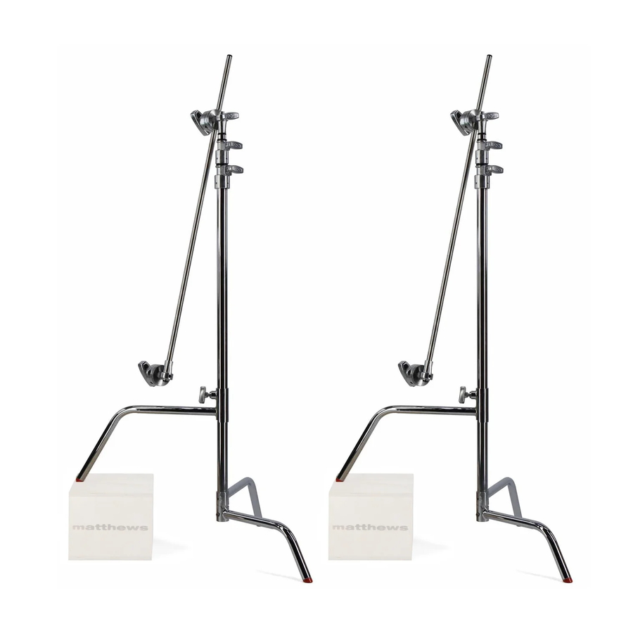 Matthews C-Stand 40インチ スライディングレッグの2本セットを発表