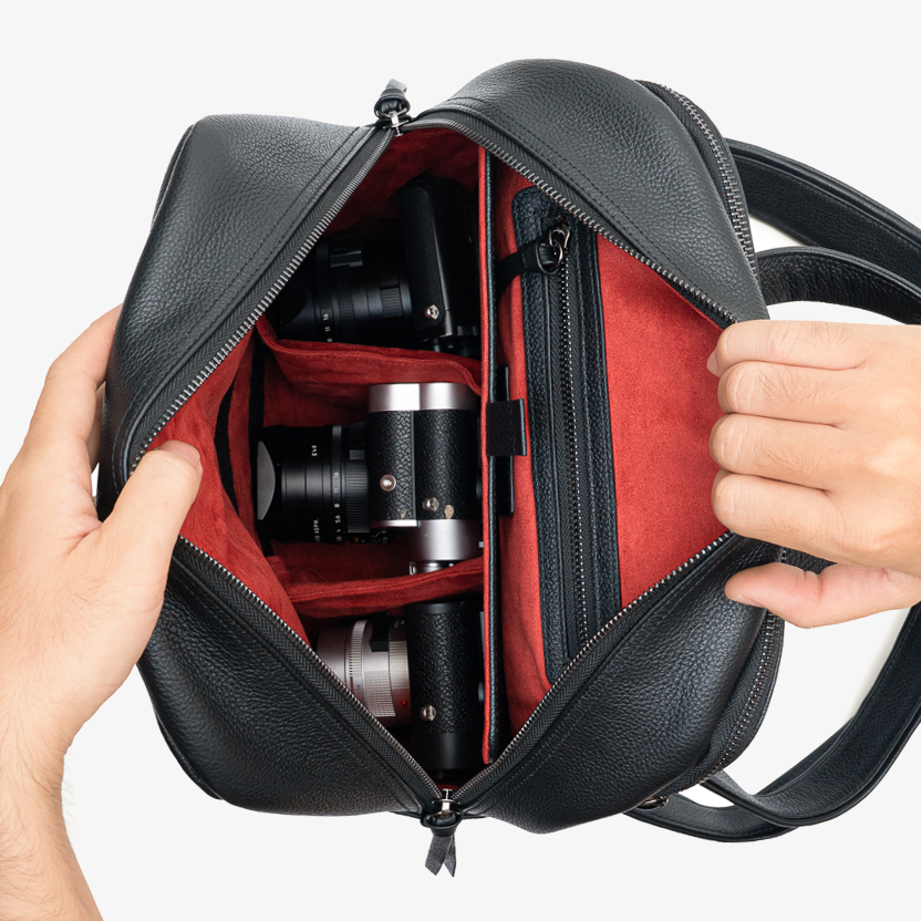 Rock n Roll Milano Backpack Blackを発売 ライカ最大3台とノートPCを収納できるレザーバックパック